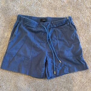 Theory Women's Blue Cargo Shorts